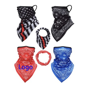 Face Bandana mask with Ear Loop